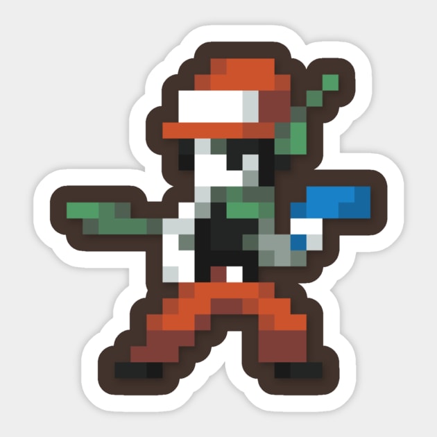 Quote low-res pixelart Sticker by JinnPixel